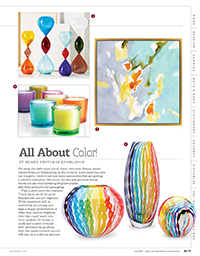July 2014 GDA - All About Color - Spira Collection